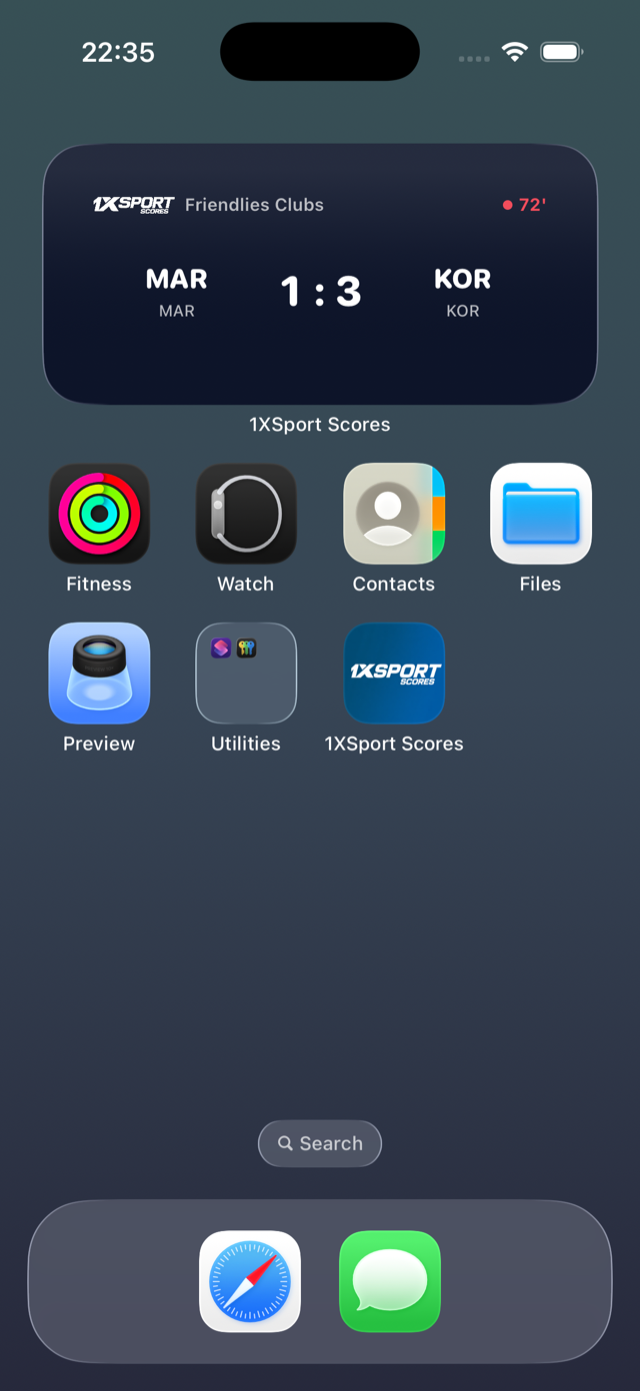 Home Screen widget